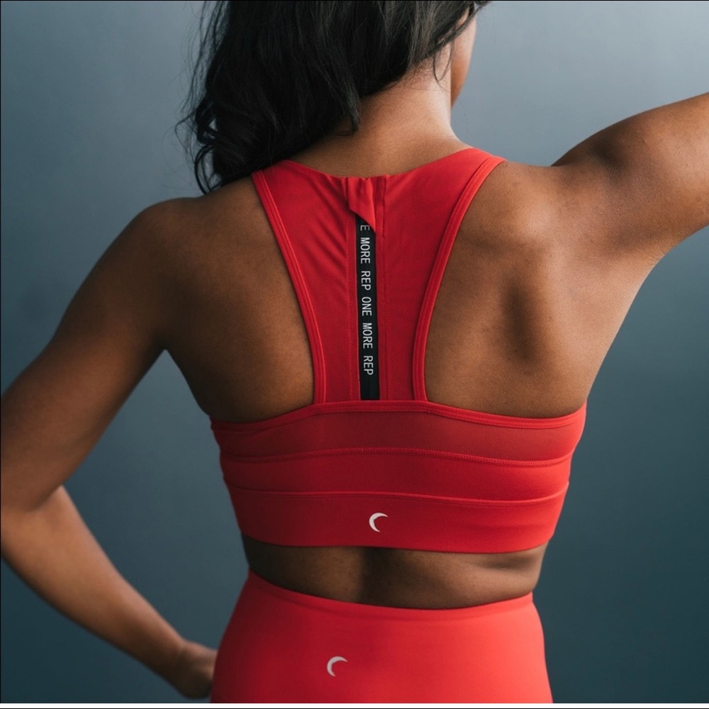 Red ZYIA All-Star Bra - Large